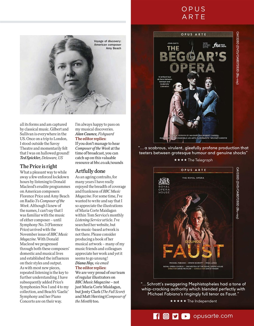 BBC Music Magazine Preview Pages