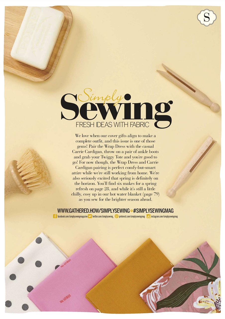 Simply Sewing Preview Pages