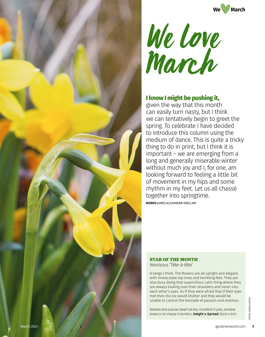 BBC Gardeners’ World Magazine Preview Pages