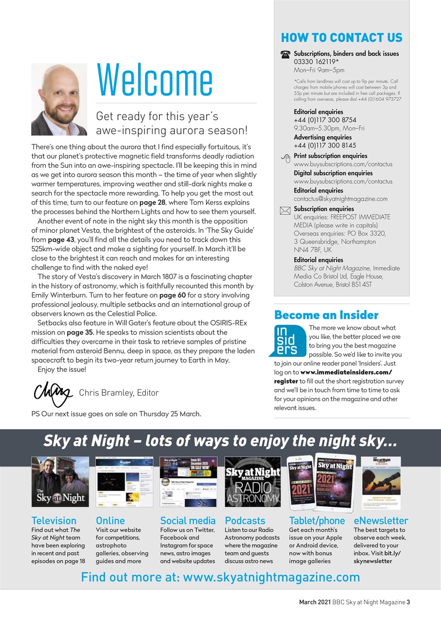 BBC Sky at Night Magazine Preview Pages