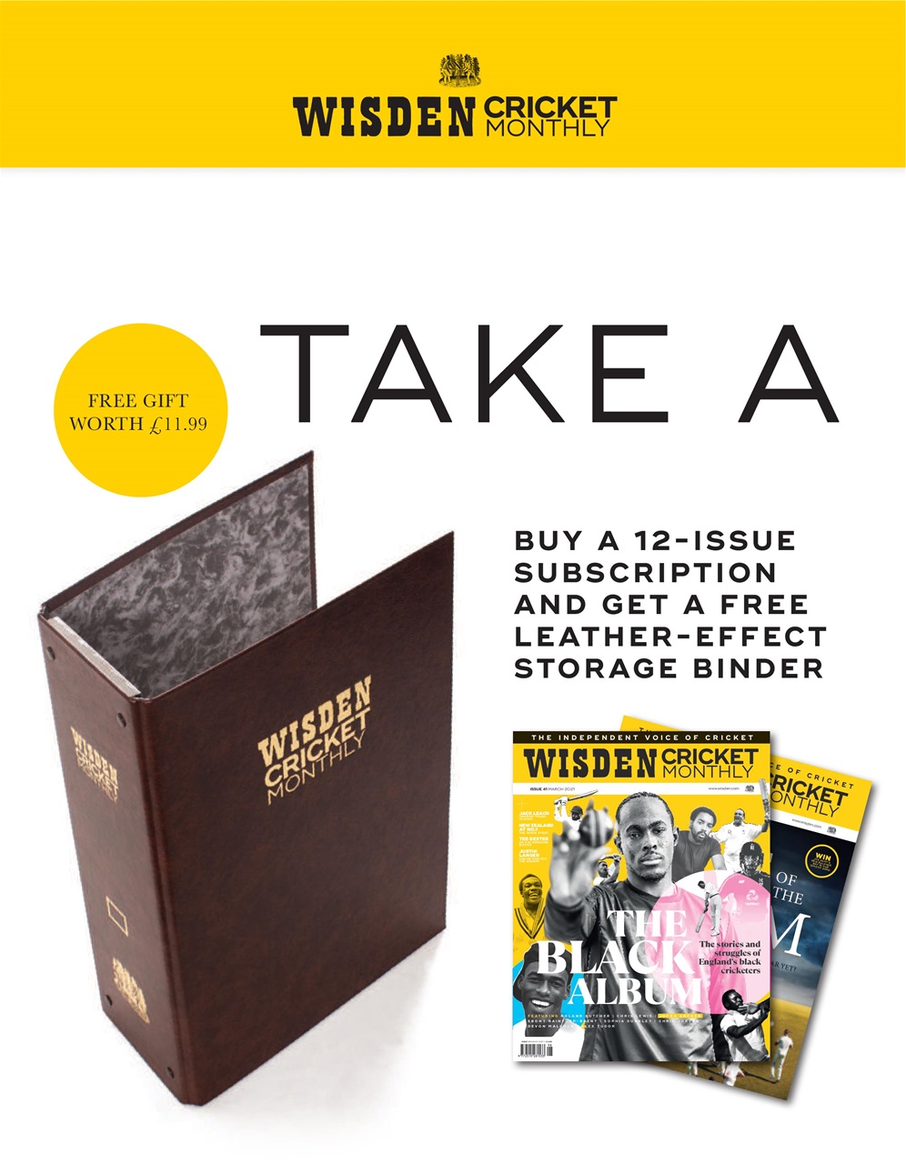 Wisden Cricket Monthly Preview Pages