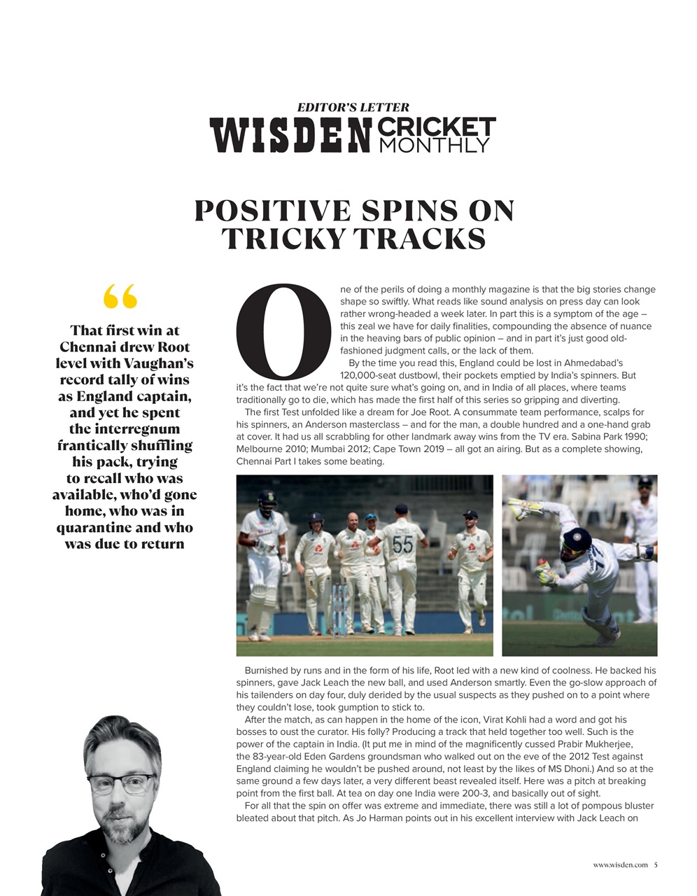 Wisden Cricket Monthly Preview Pages