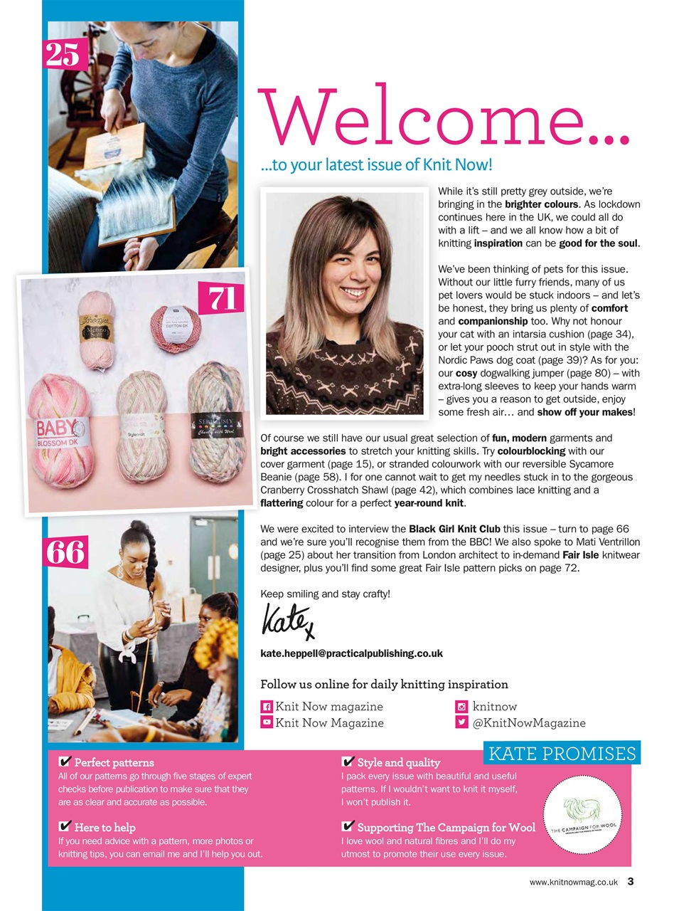 Knit Now Preview Pages