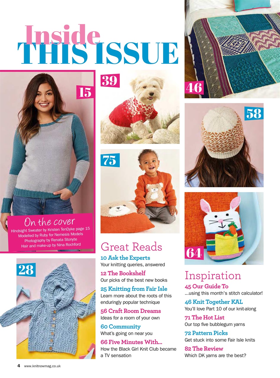 Knit Now Preview Pages