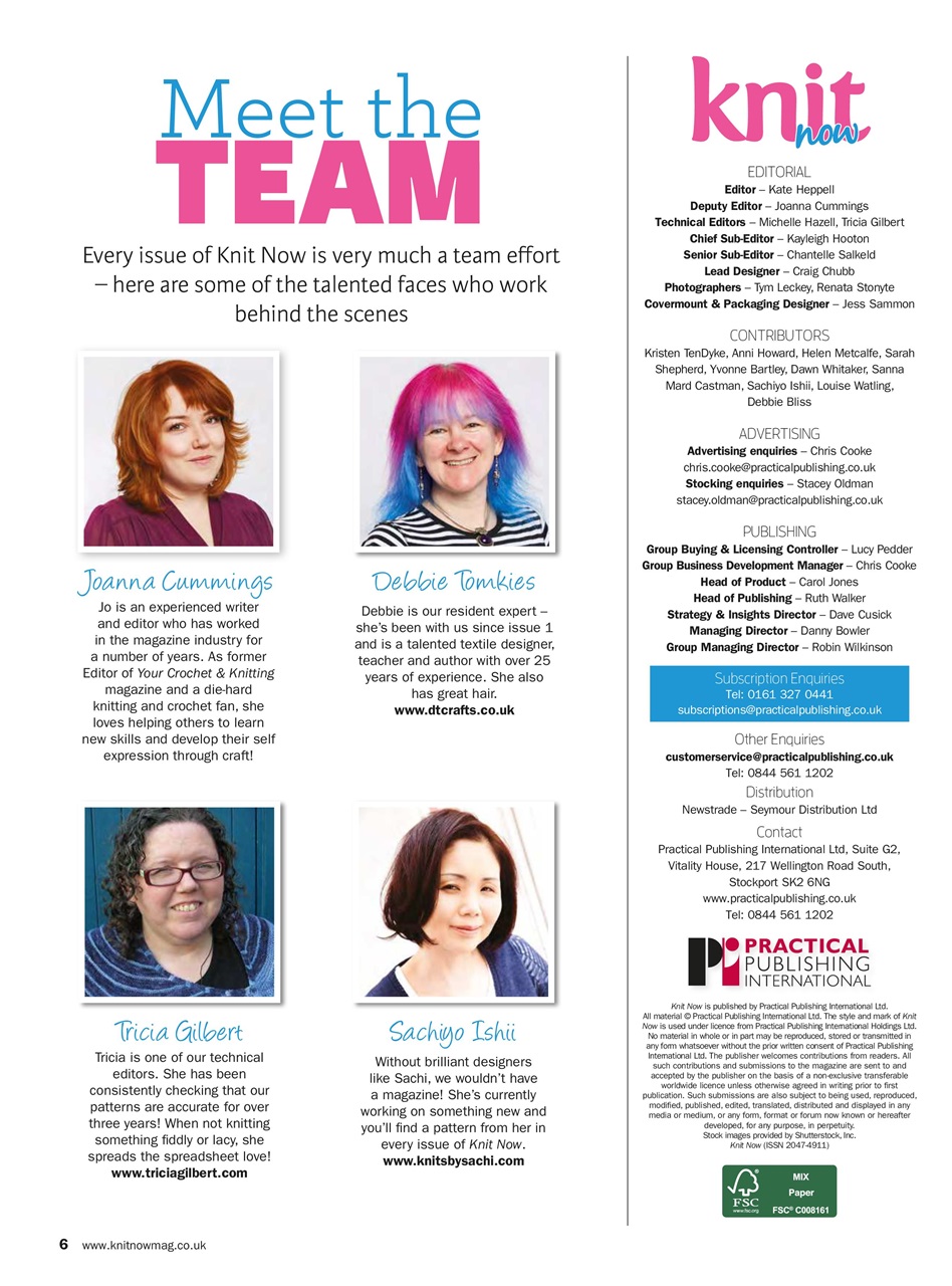 Knit Now Preview Pages