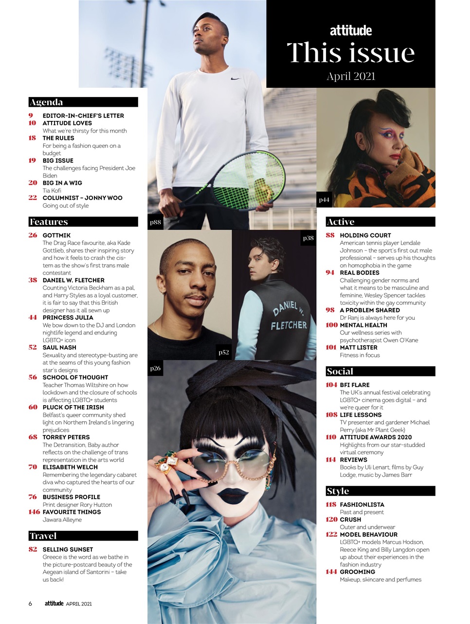 Attitude Preview Pages