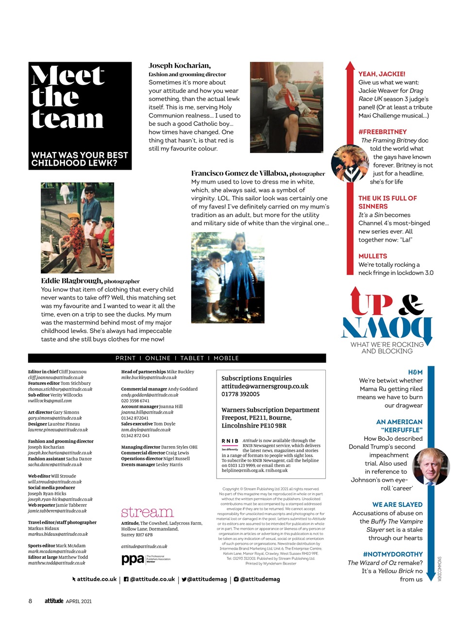 Attitude Preview Pages