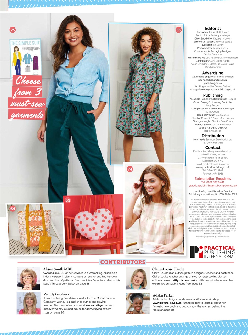 Love Sewing Preview Pages