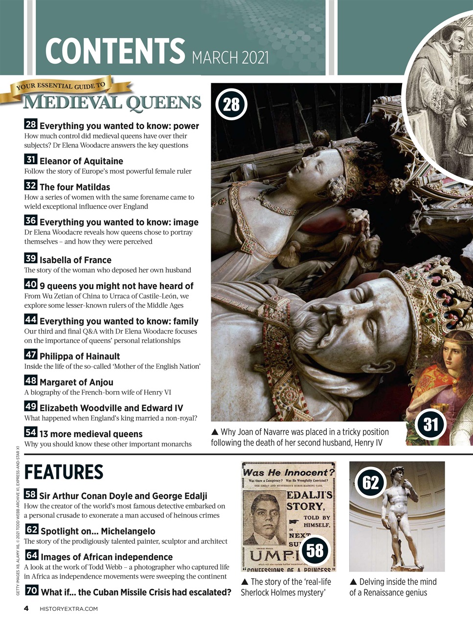 BBC History Revealed Magazine Preview Pages