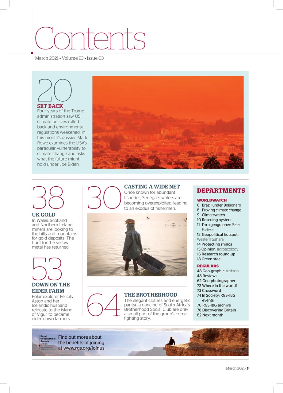 Geographical Preview Pages