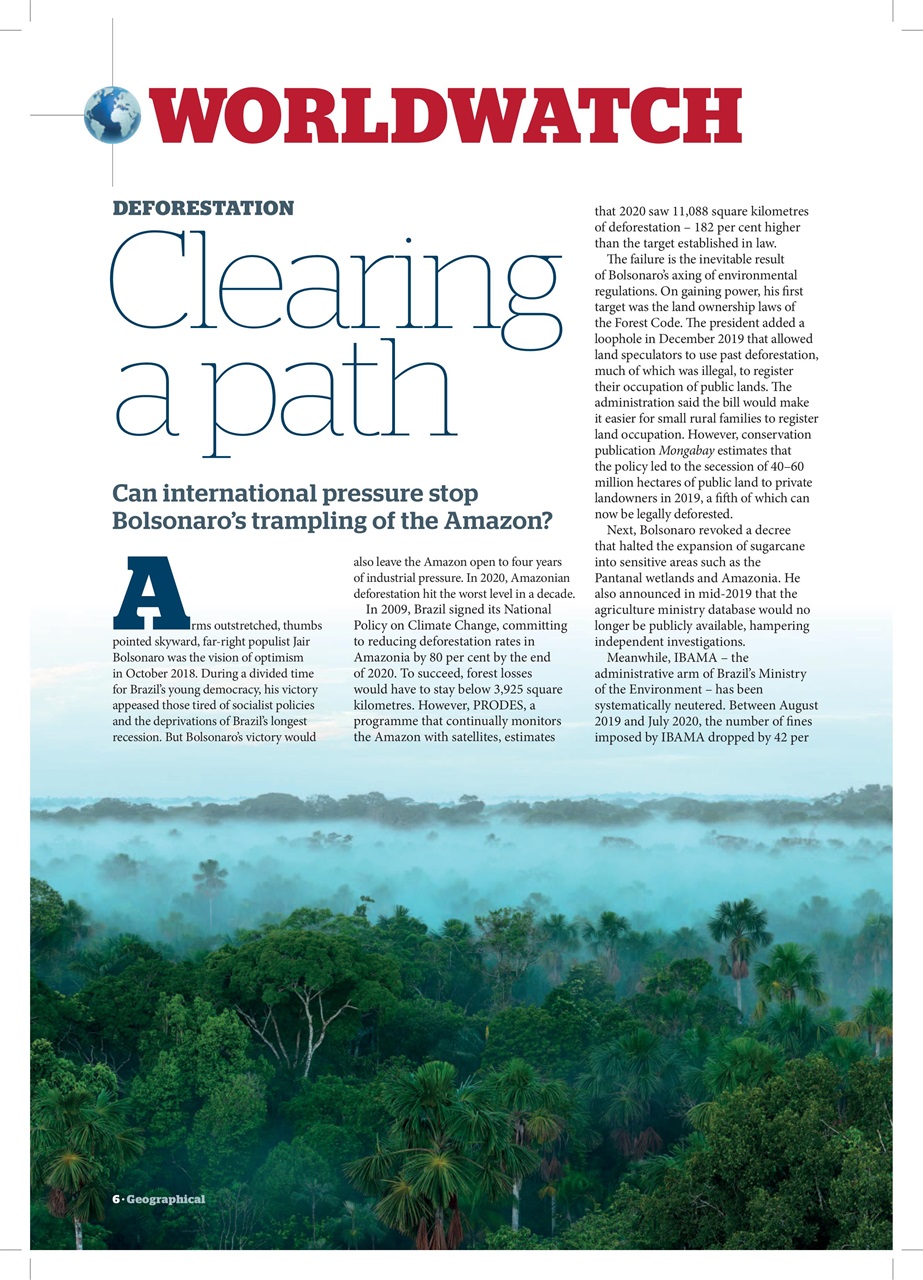 Geographical Preview Pages