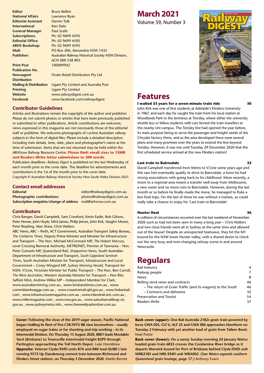 Railway Digest Preview Pages