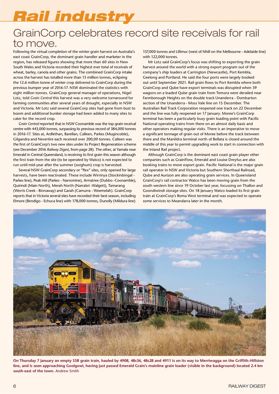 Railway Digest Preview Pages