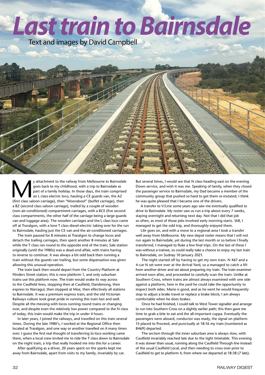 Railway Digest Preview Pages