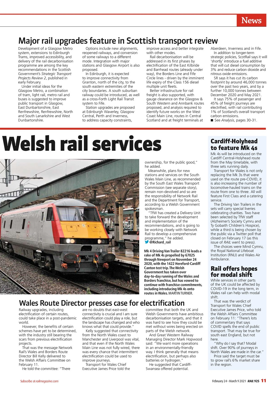 Rail Preview Pages