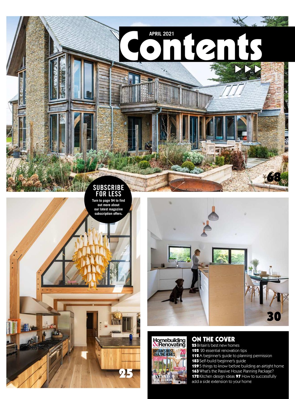 Homebuilding & Renovating Magazine Preview Pages