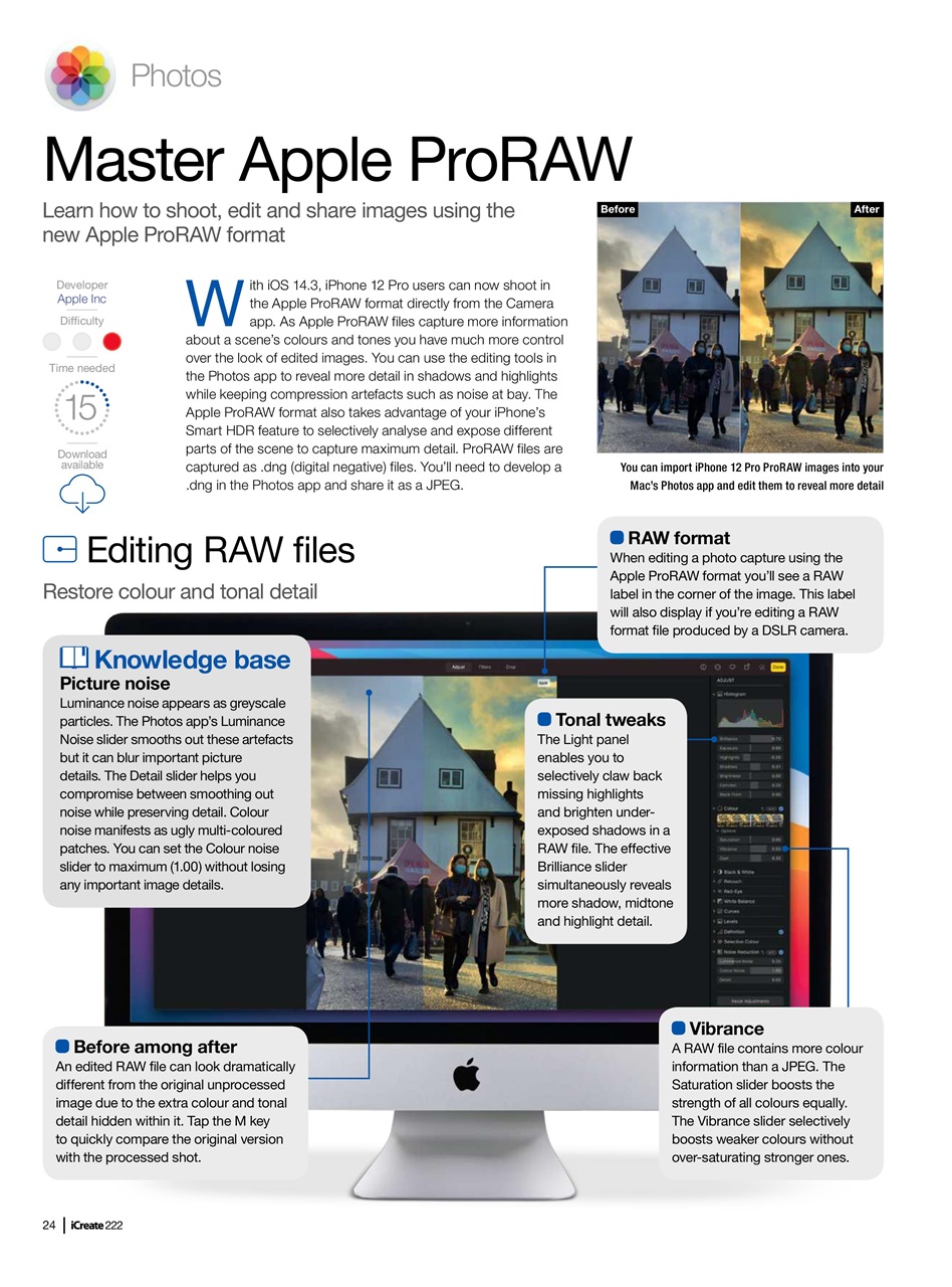 iCreate Preview Pages