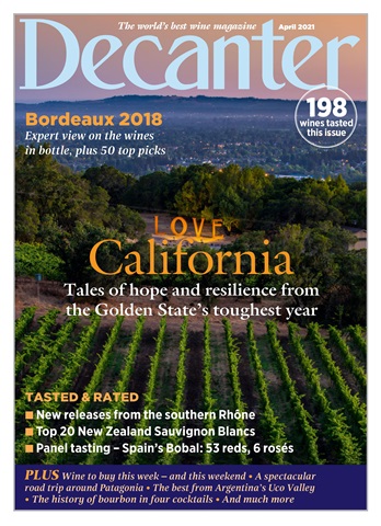 Decanter issue April 2021