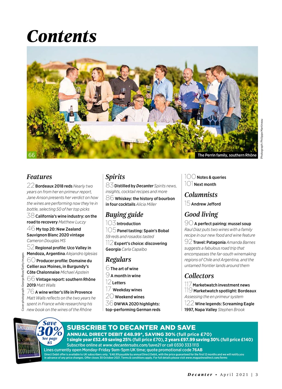 Decanter Preview Pages