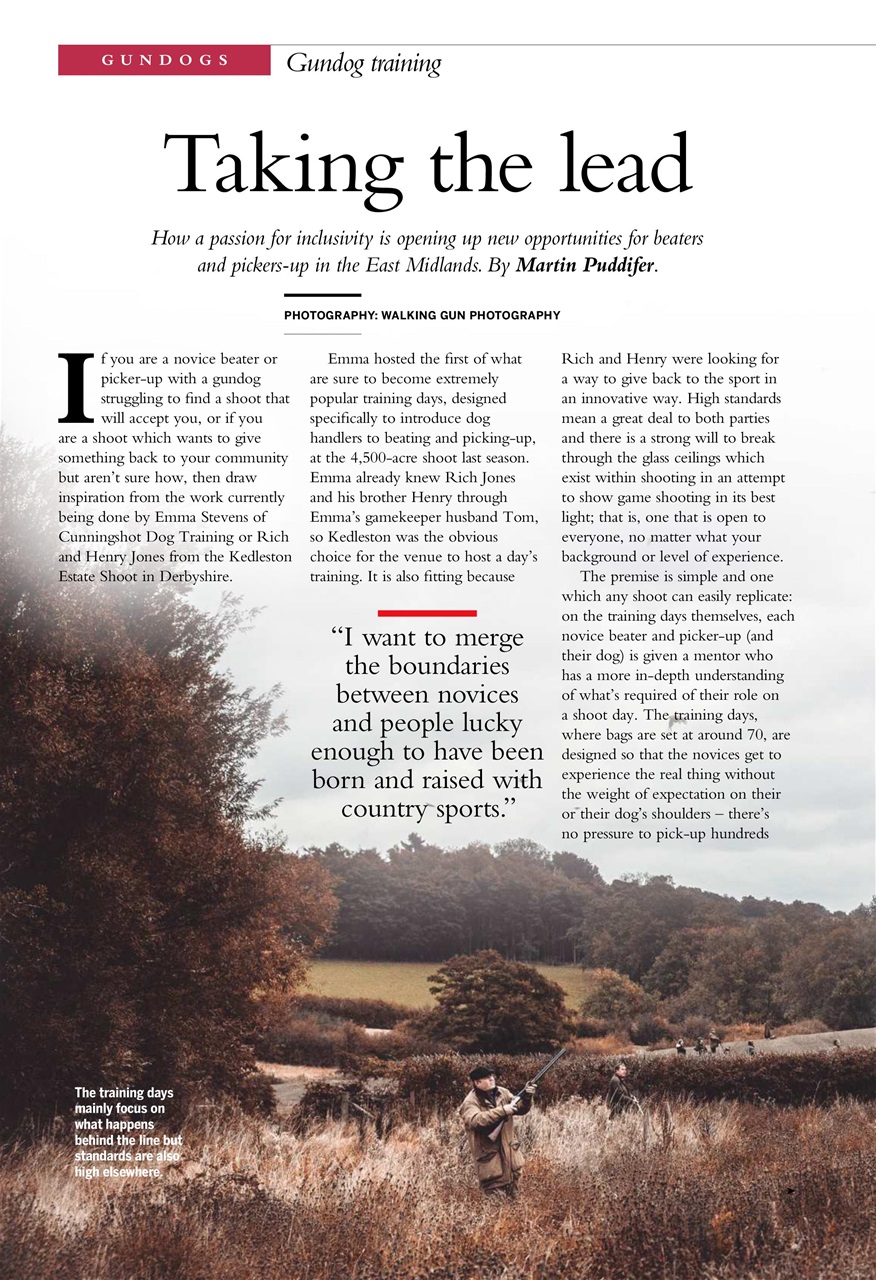 Shooting Gazette Preview Pages