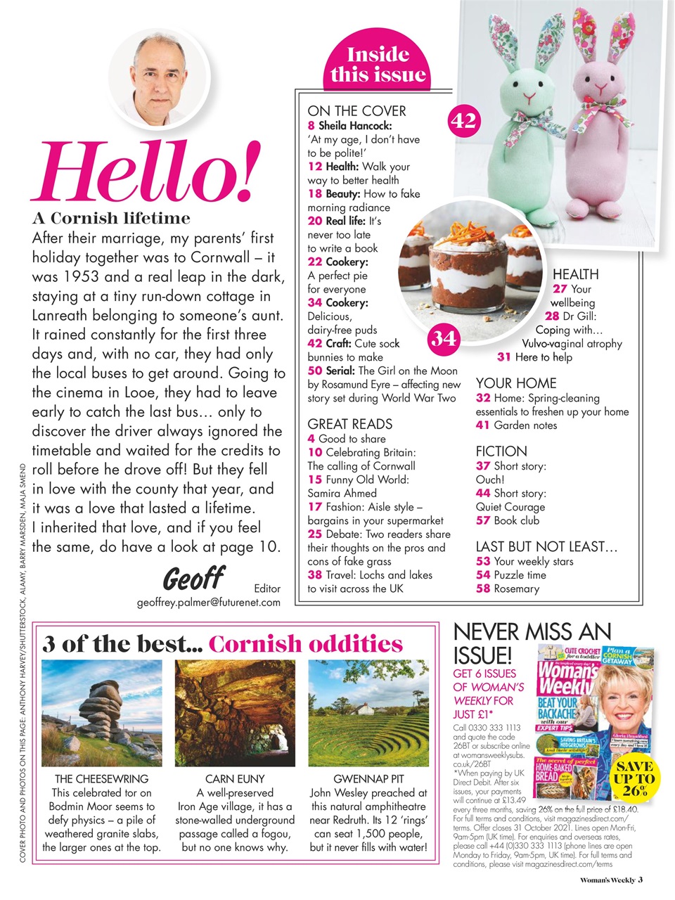 Woman's Weekly Preview Pages