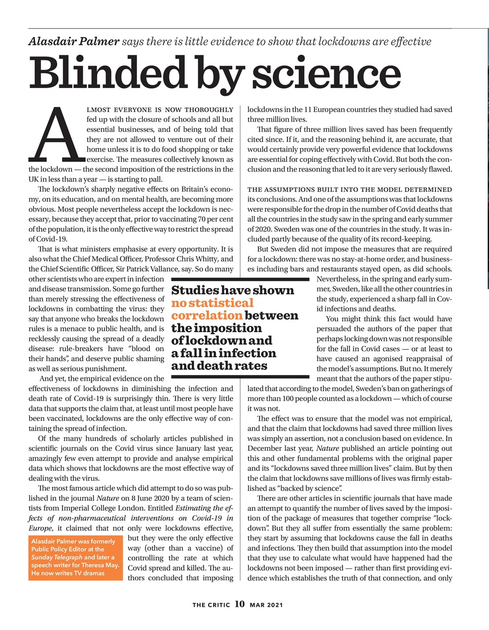 The Critic Preview Pages