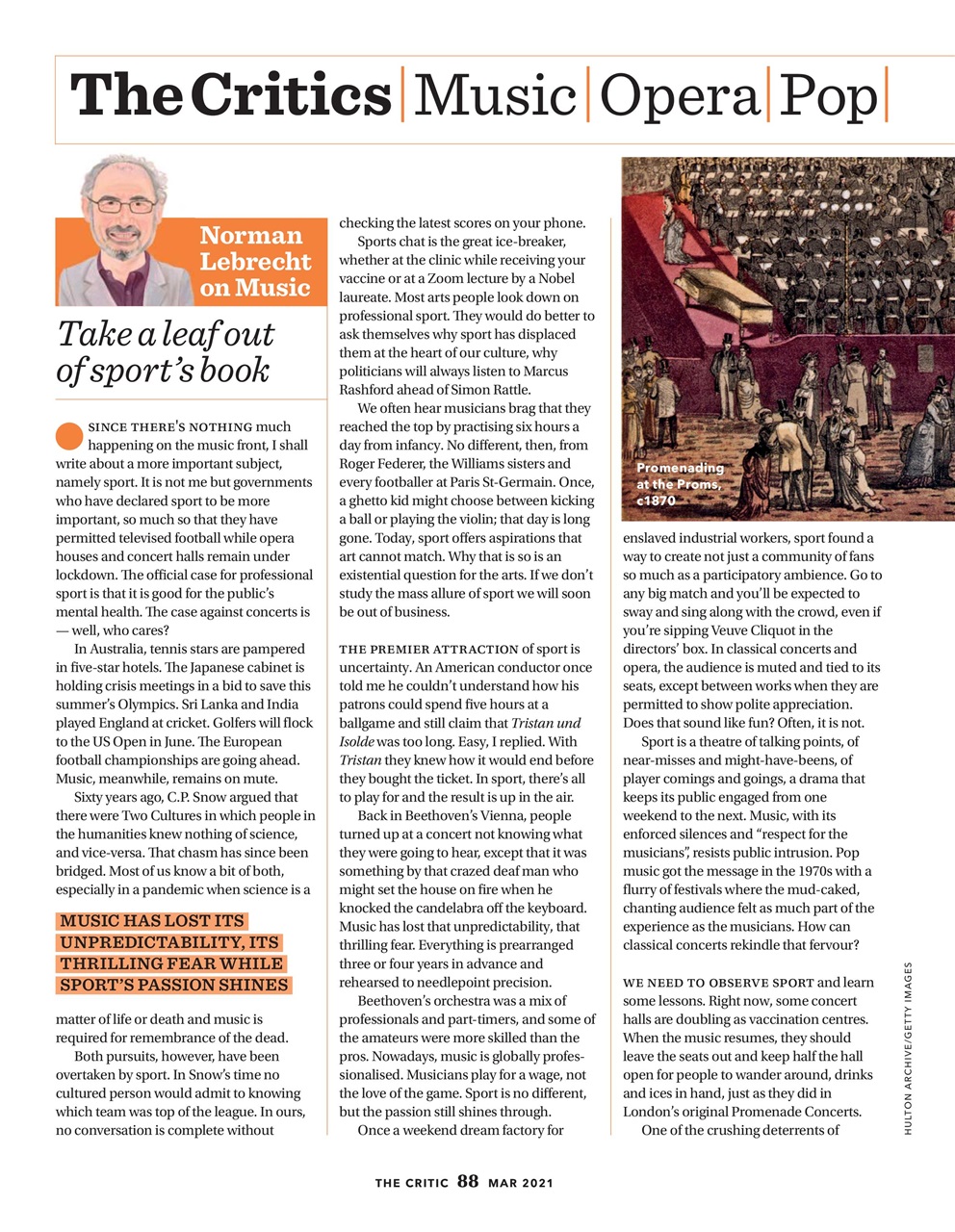 The Critic Preview Pages