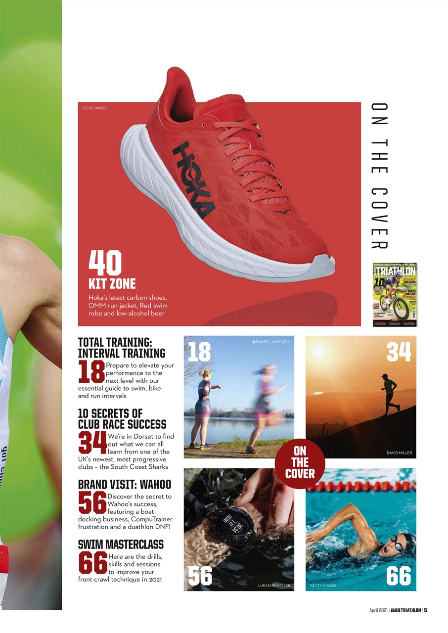 220 Triathlon Magazine Preview Pages