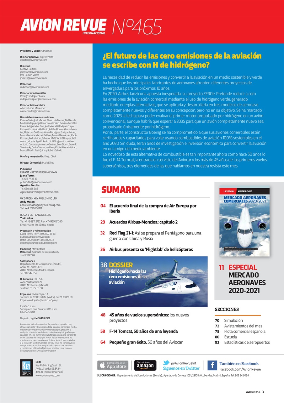 Avion Revue Internacional Preview Pages