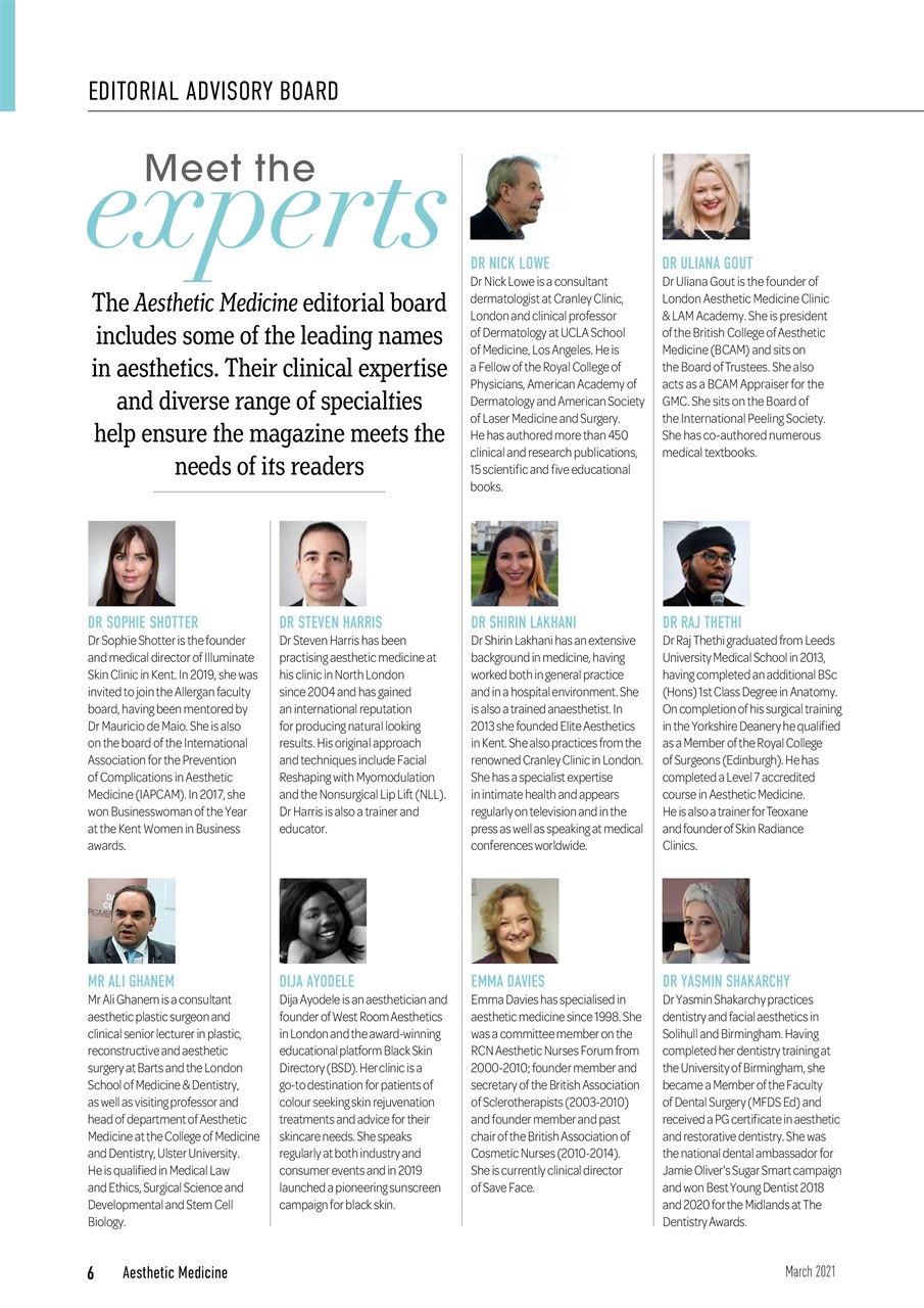 Aesthetic Medicine Preview Pages