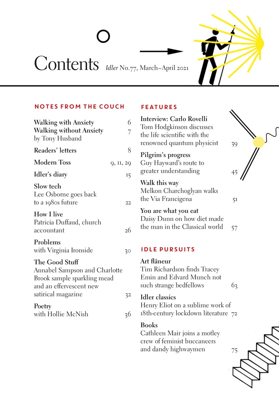 The Idler Magazine Preview Pages