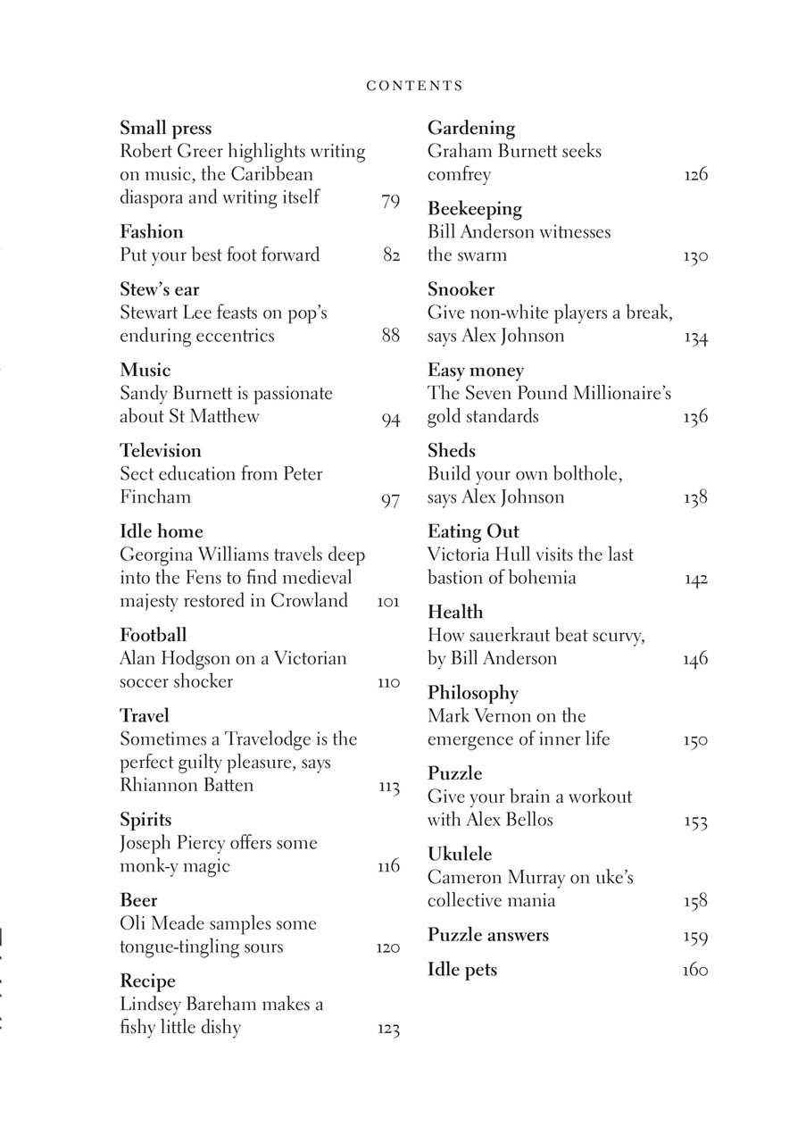 The Idler Magazine Preview Pages