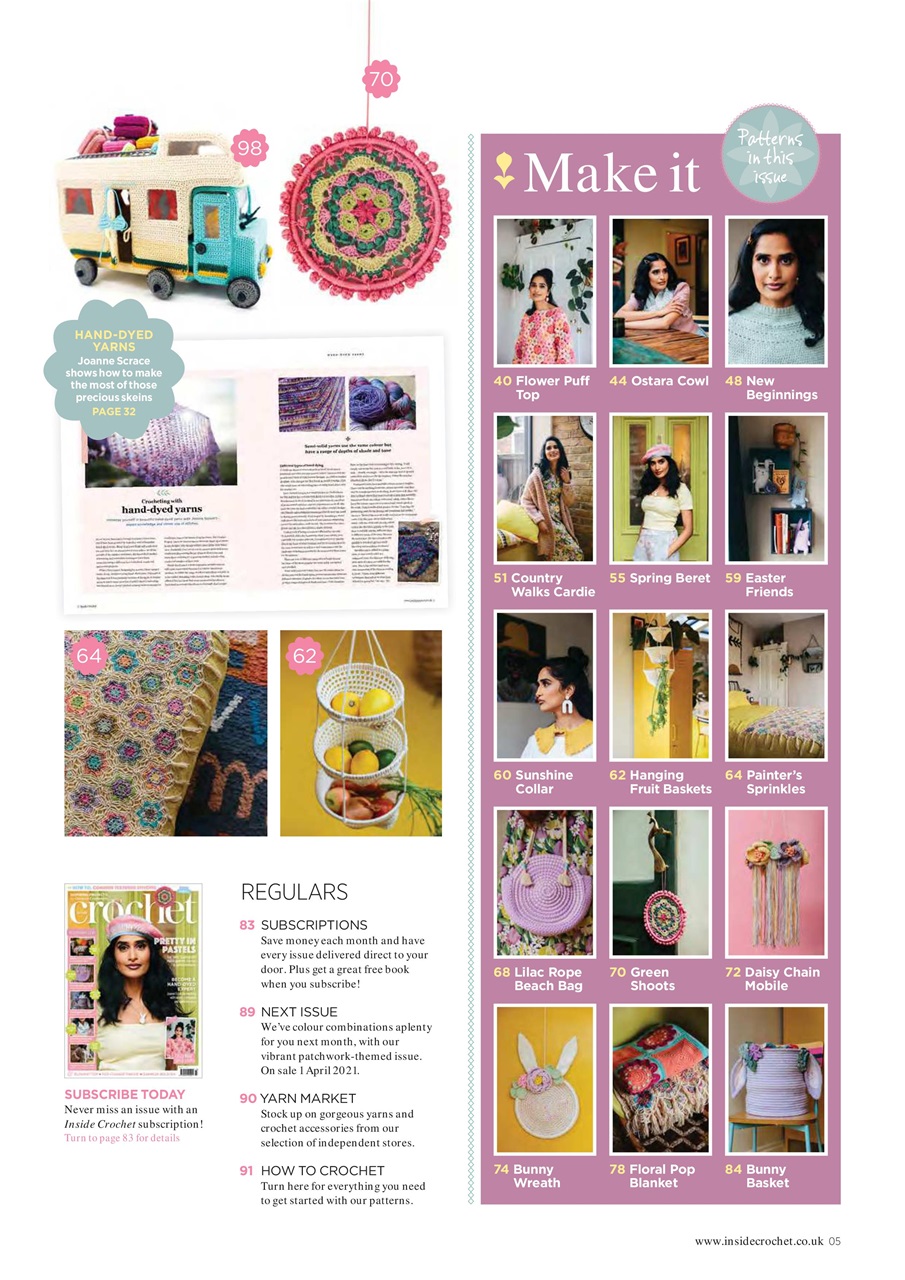 Inside Crochet Preview Pages