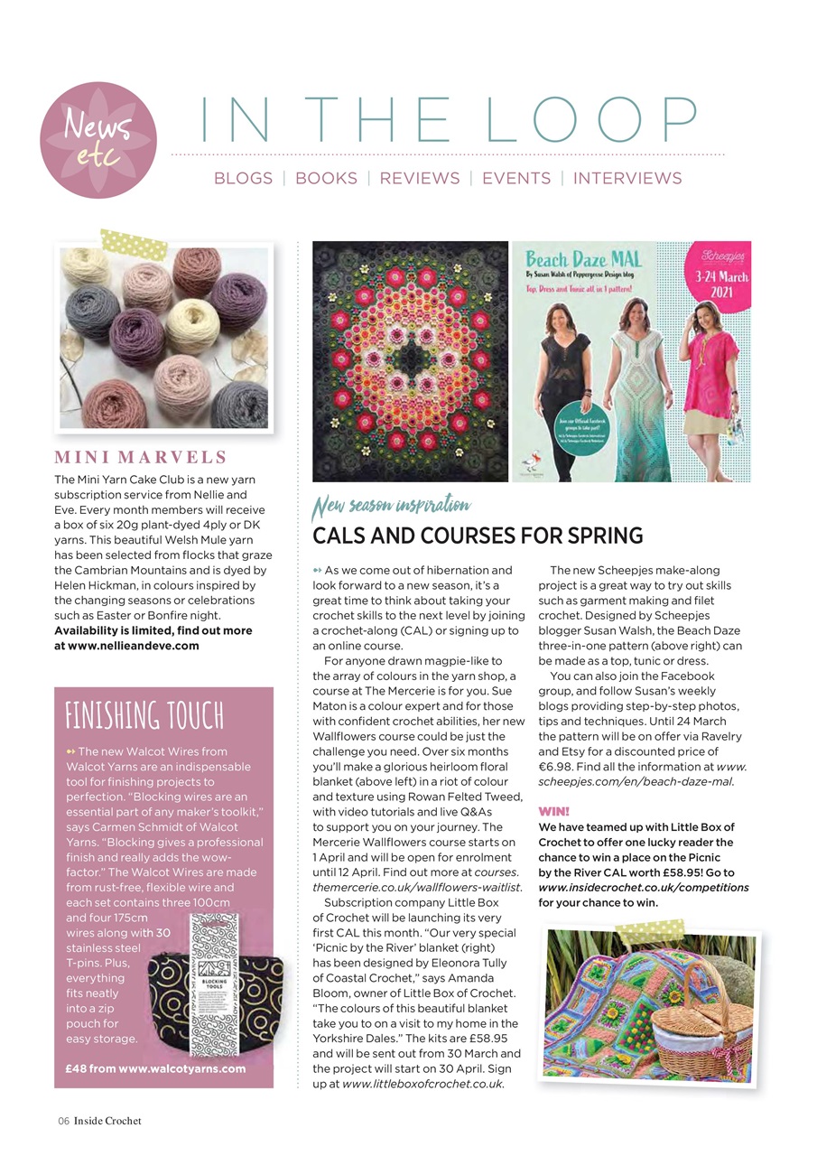 Inside Crochet Preview Pages