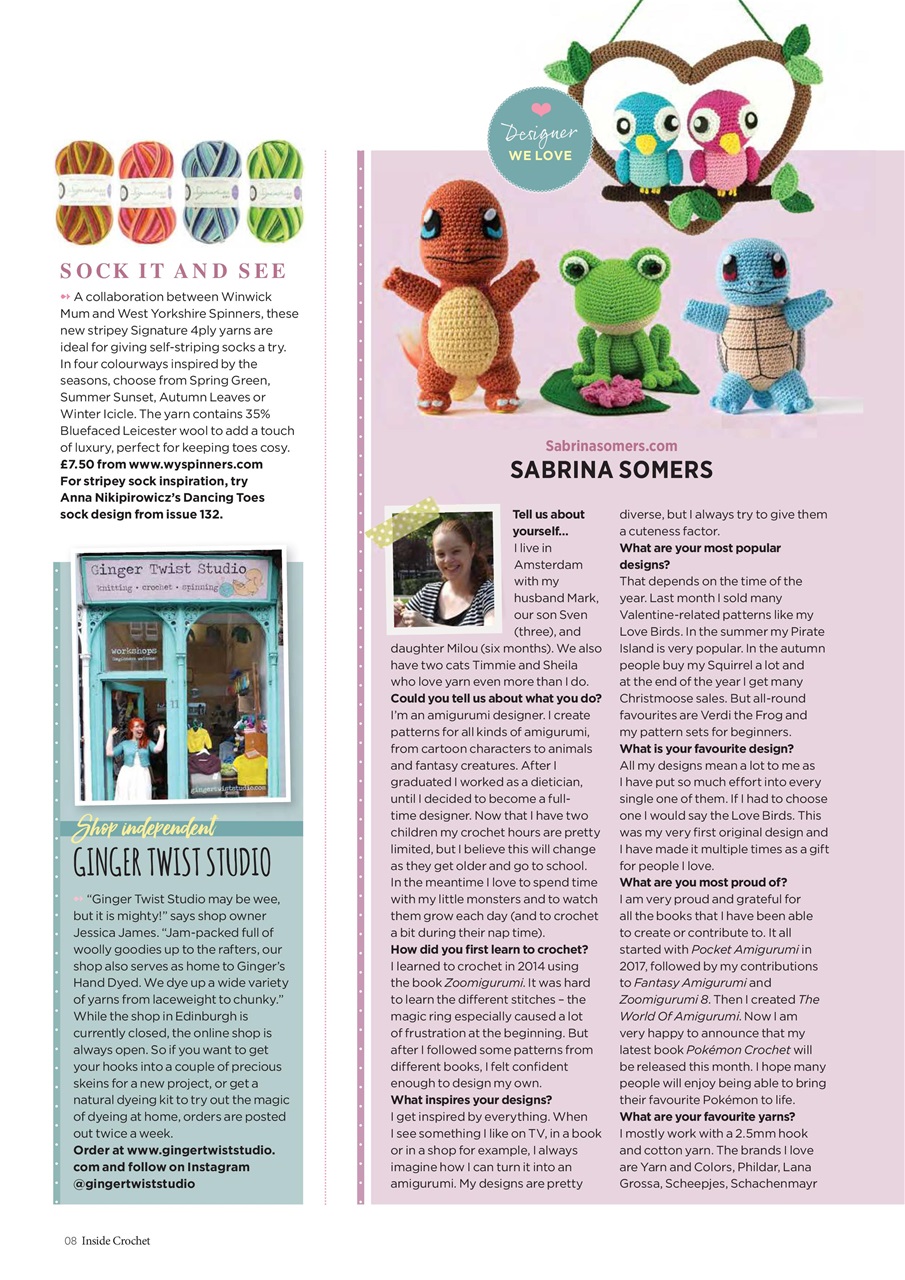 Inside Crochet Preview Pages