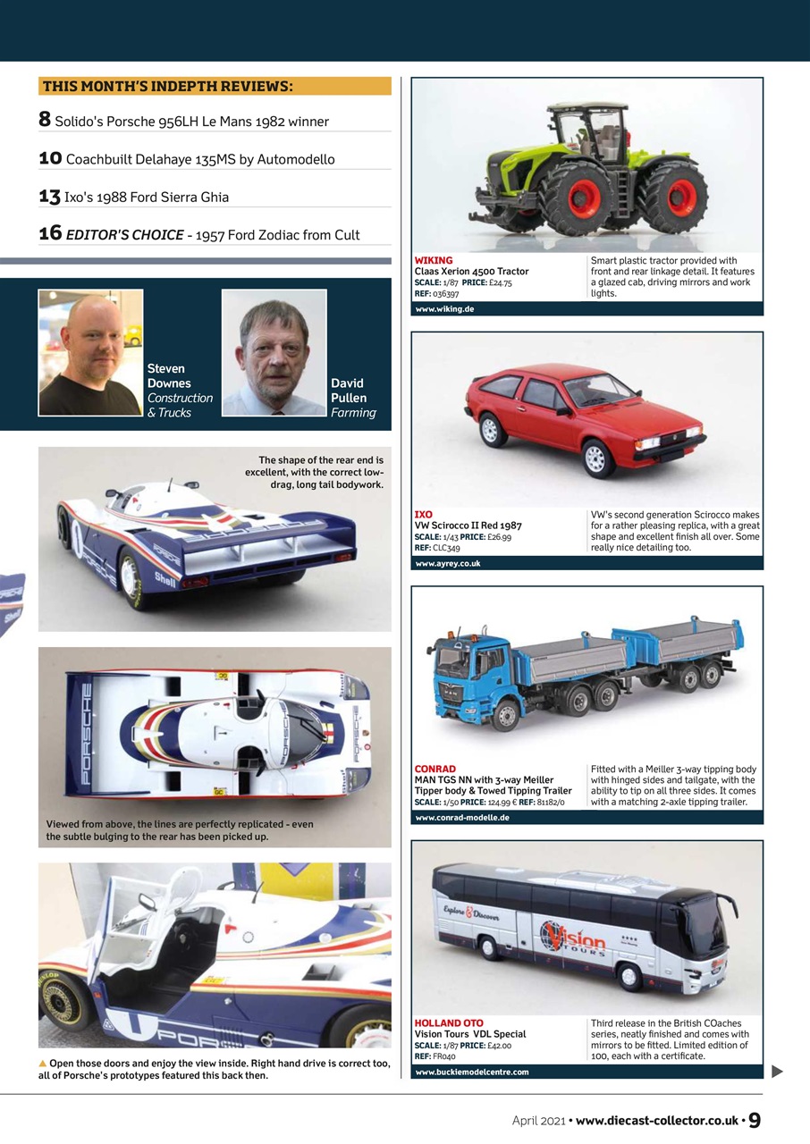 Diecast Collector Preview Pages