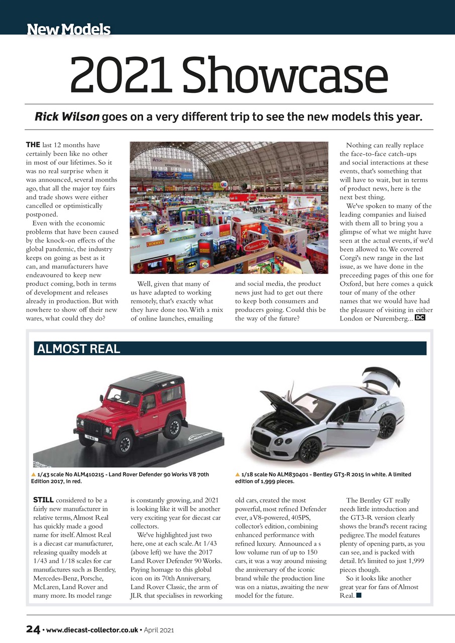Diecast Collector Preview Pages