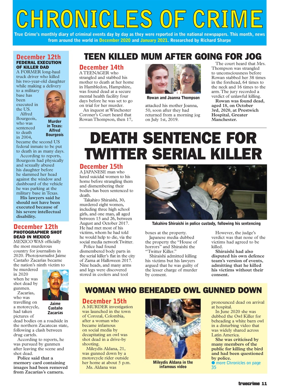 True Crime Preview Pages