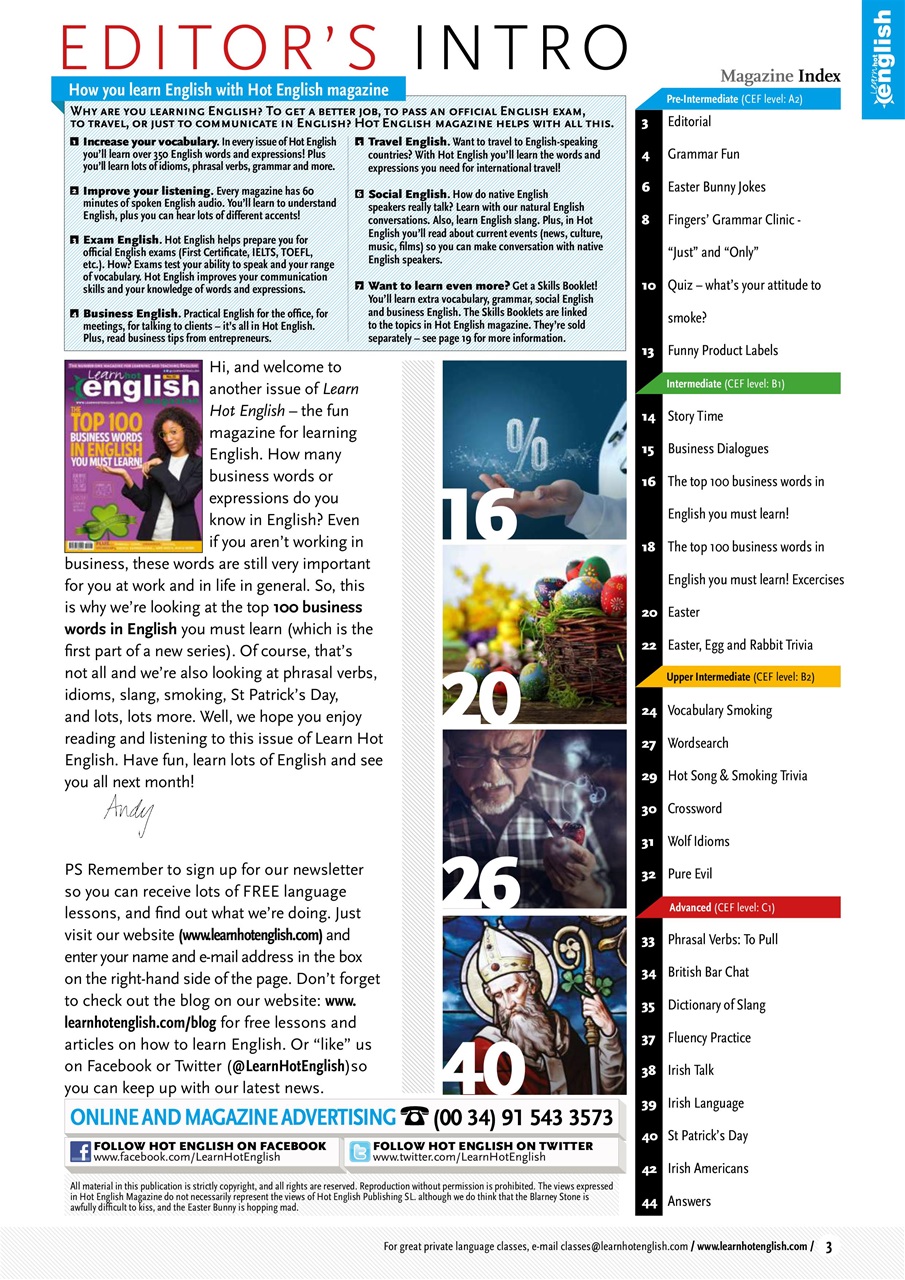Learn Hot English Preview Pages