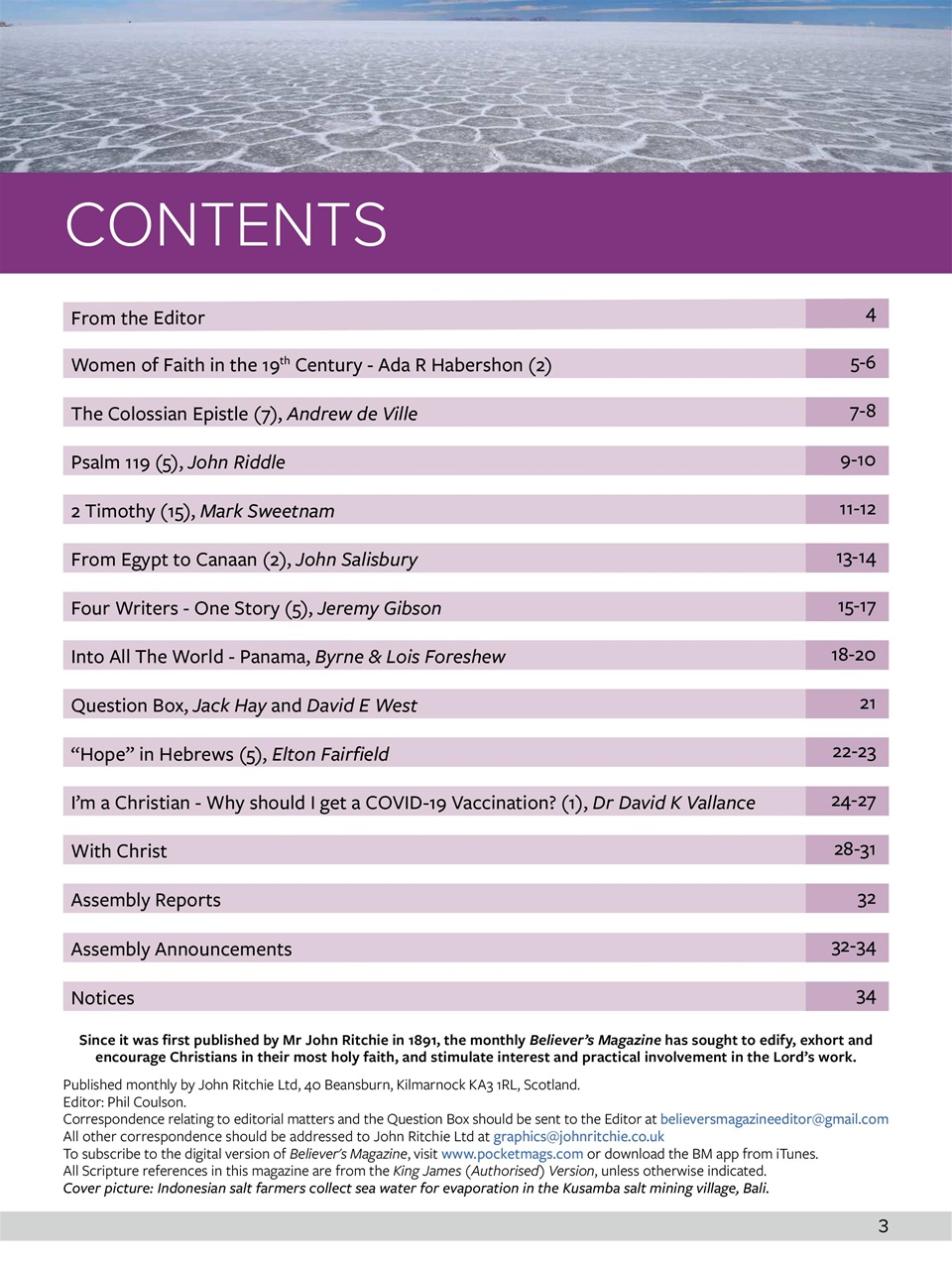 Believer Magazine Preview Pages