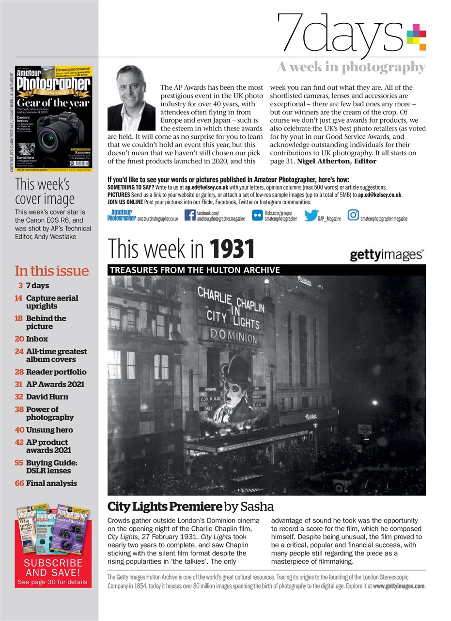 Amateur Photographer Preview Pages