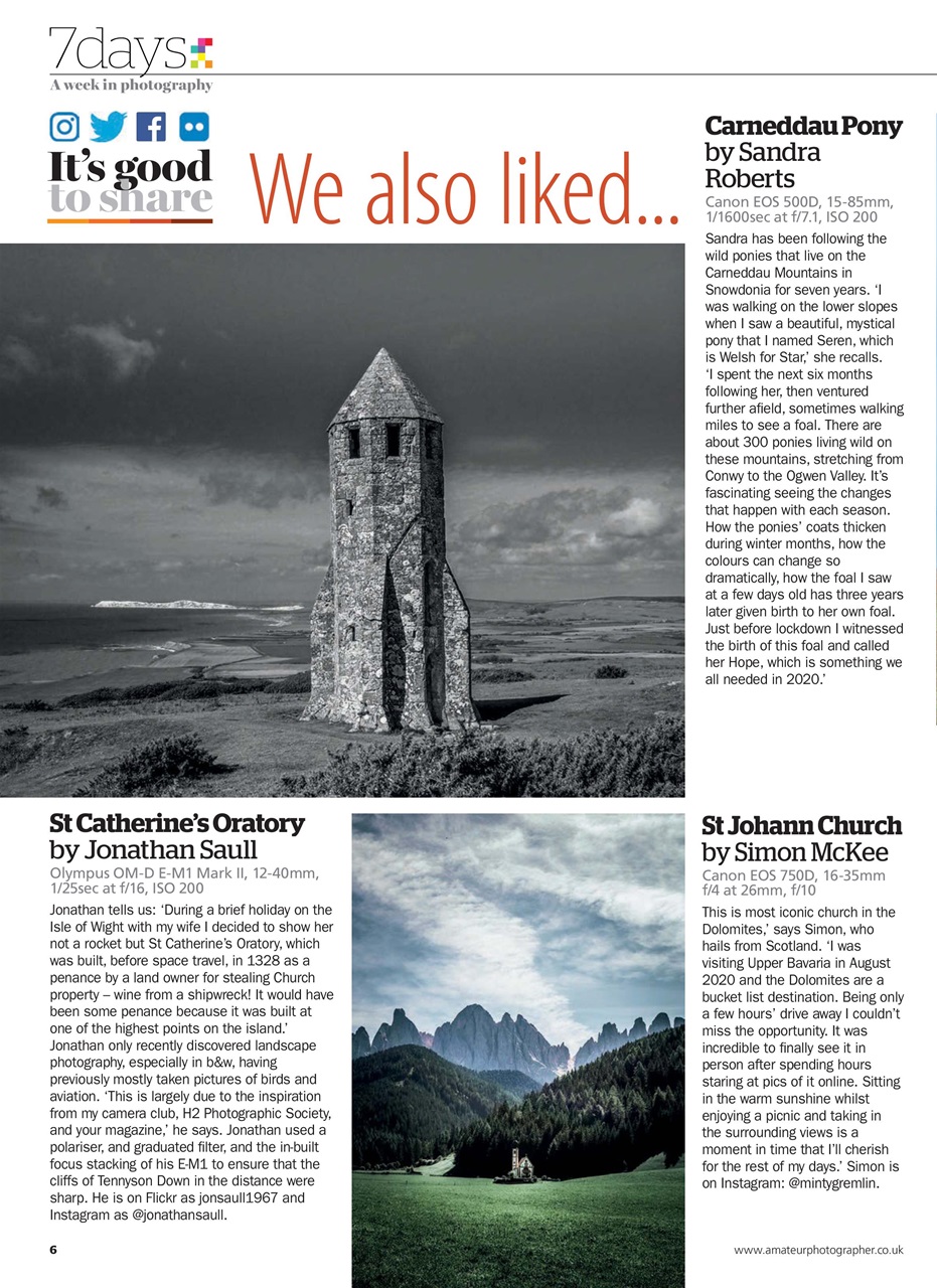 Amateur Photographer Preview Pages