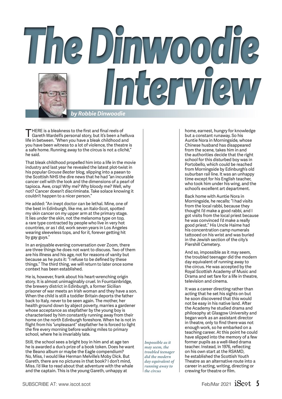 iScot Magazine Preview Pages