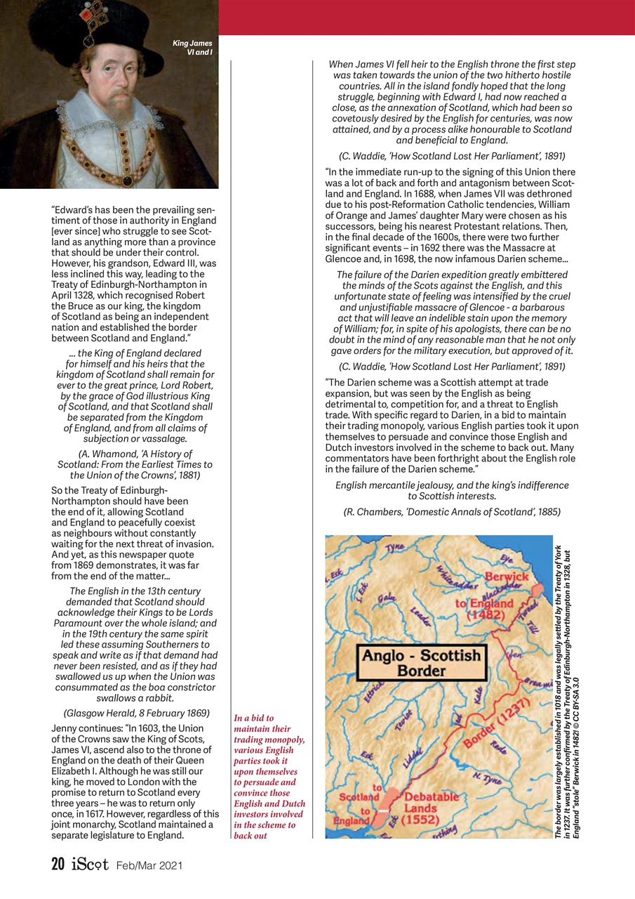 iScot Magazine Preview Pages