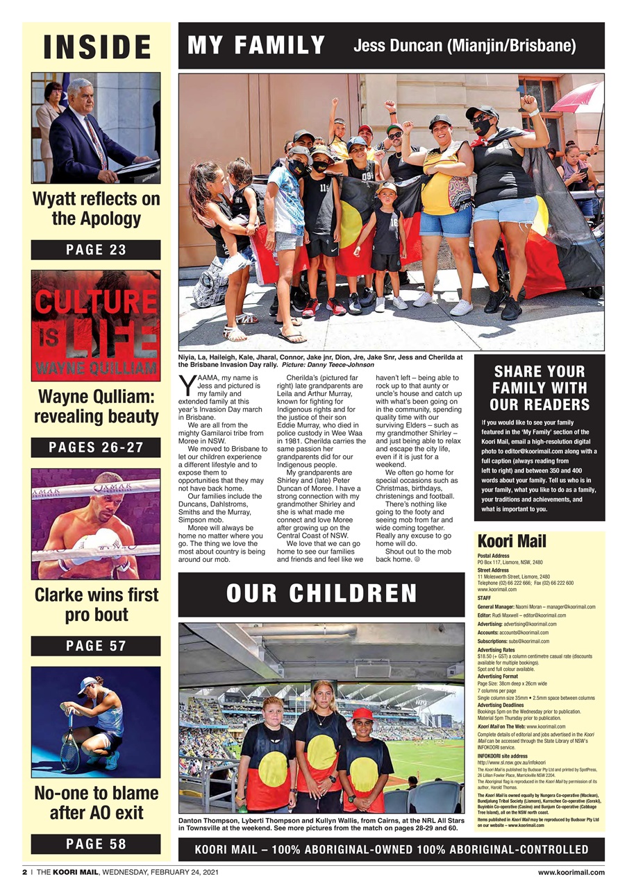 Koori Mail Preview Pages