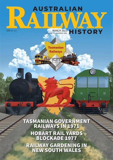 Australian Railway History issue 