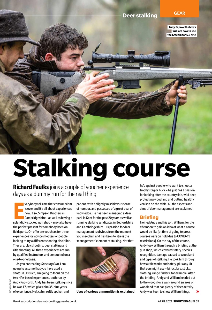 Sporting Gun Preview Pages
