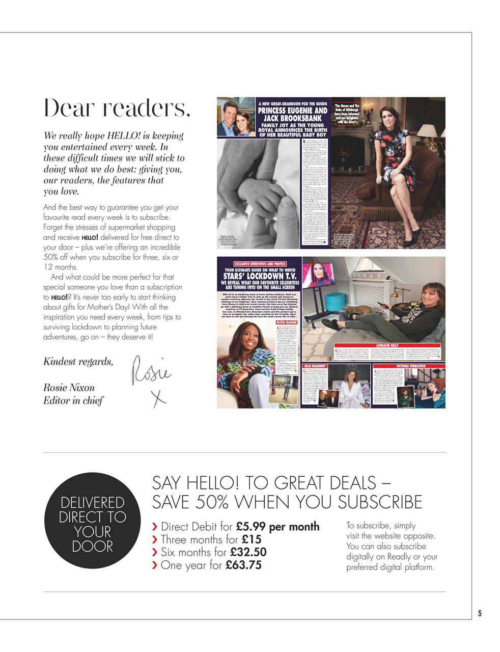 Hello! Magazine Preview Pages