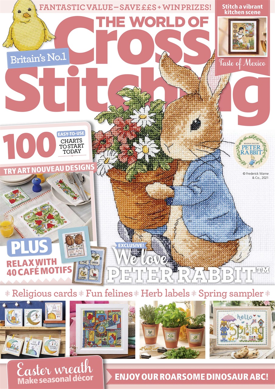 The World of Cross Stitching Preview Pages