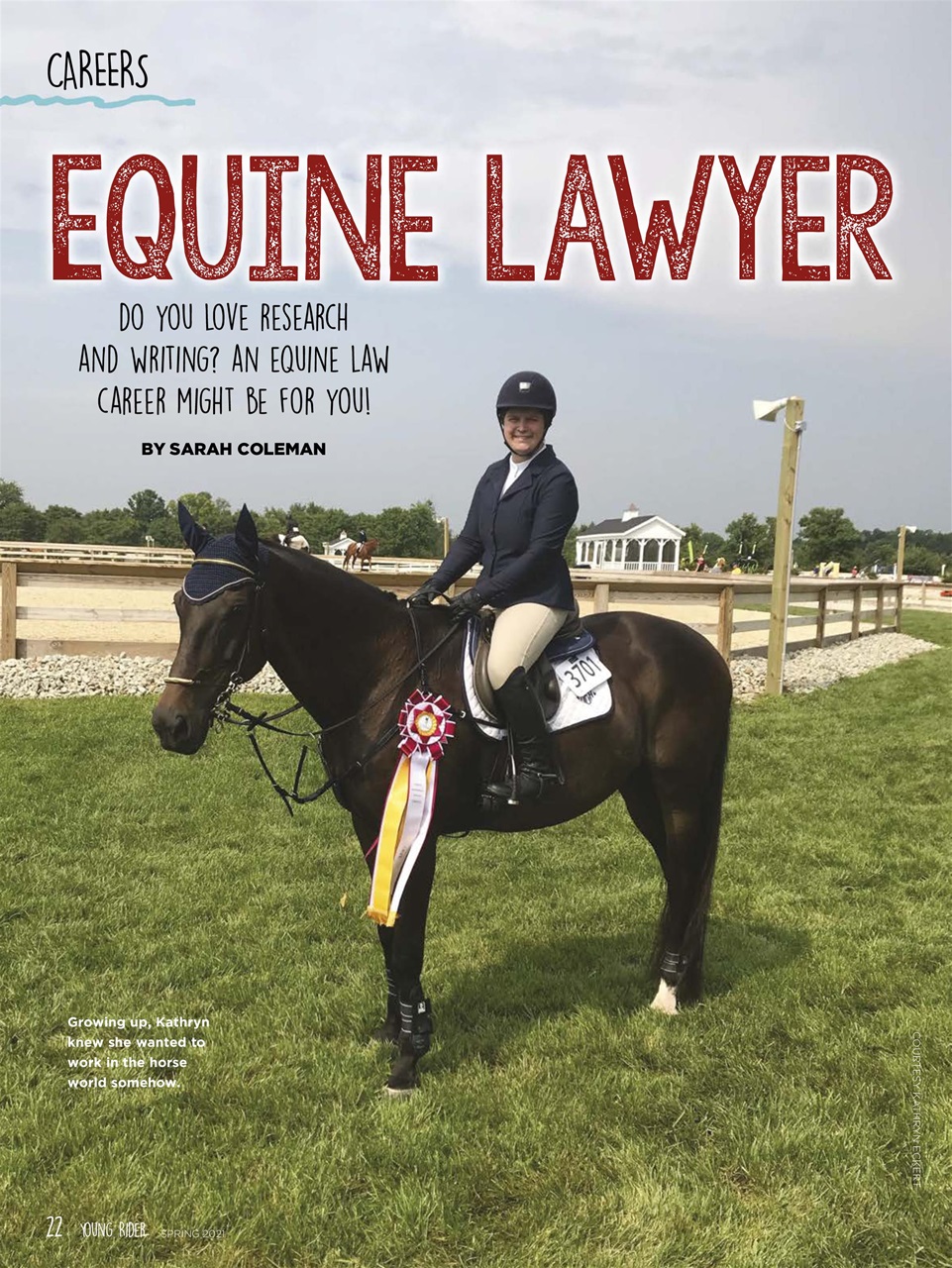 Young Rider Magazine Preview Pages